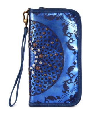 Mola Leather Clutch