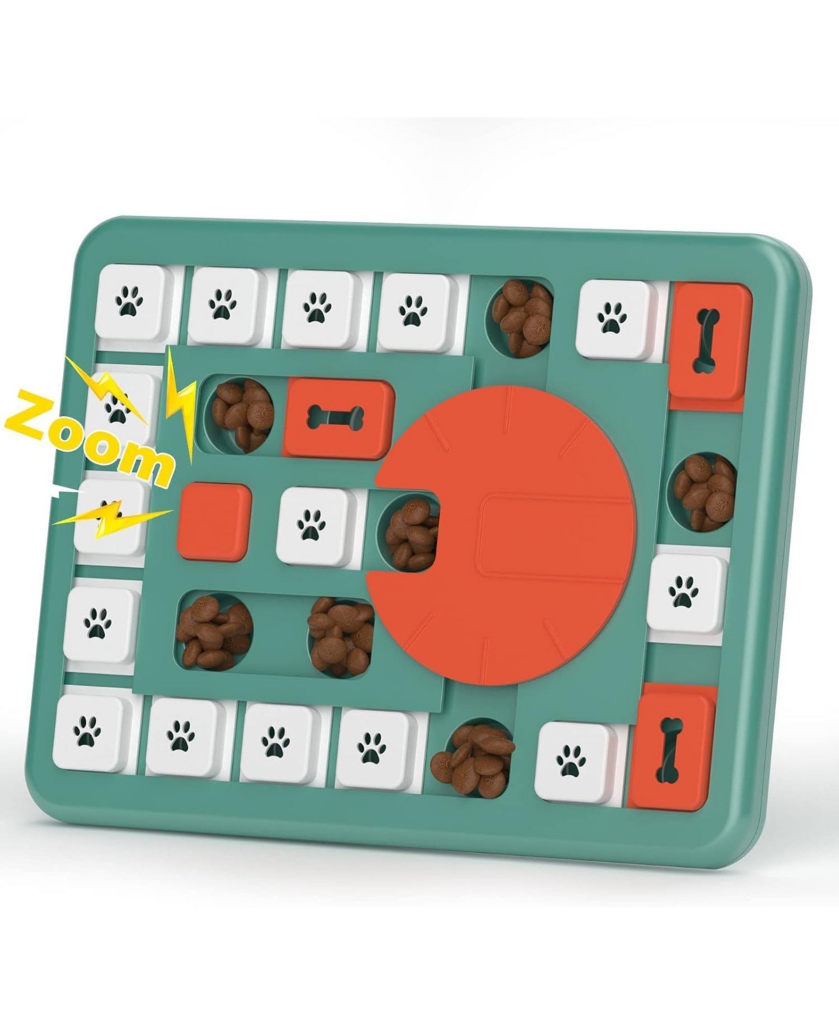 Magicorange Level 4 Dog Food Puzzle Squeaky Interactive Treat Toy For Medium Large Dogs - L-level 4