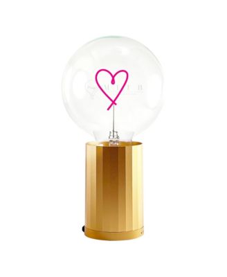 Bulb Heart with Base Table Lamp