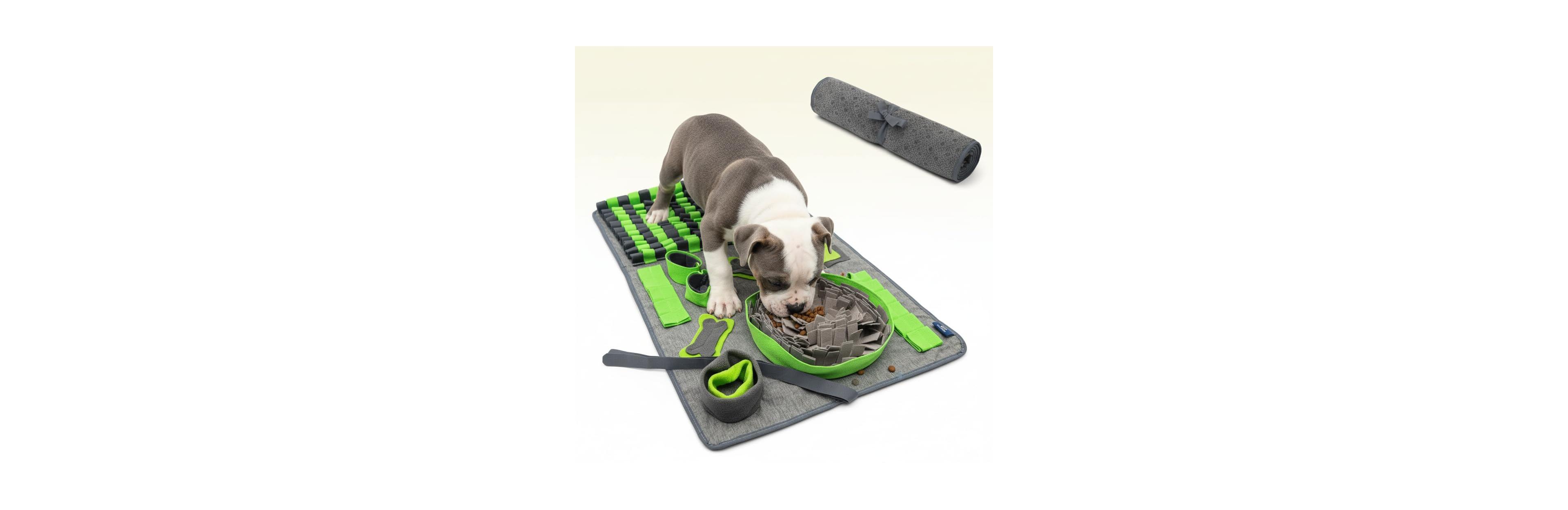 Magicorange Dog Cat Puzzle Slow Feeder Enrichment Mat Foraging Mental Stimulation