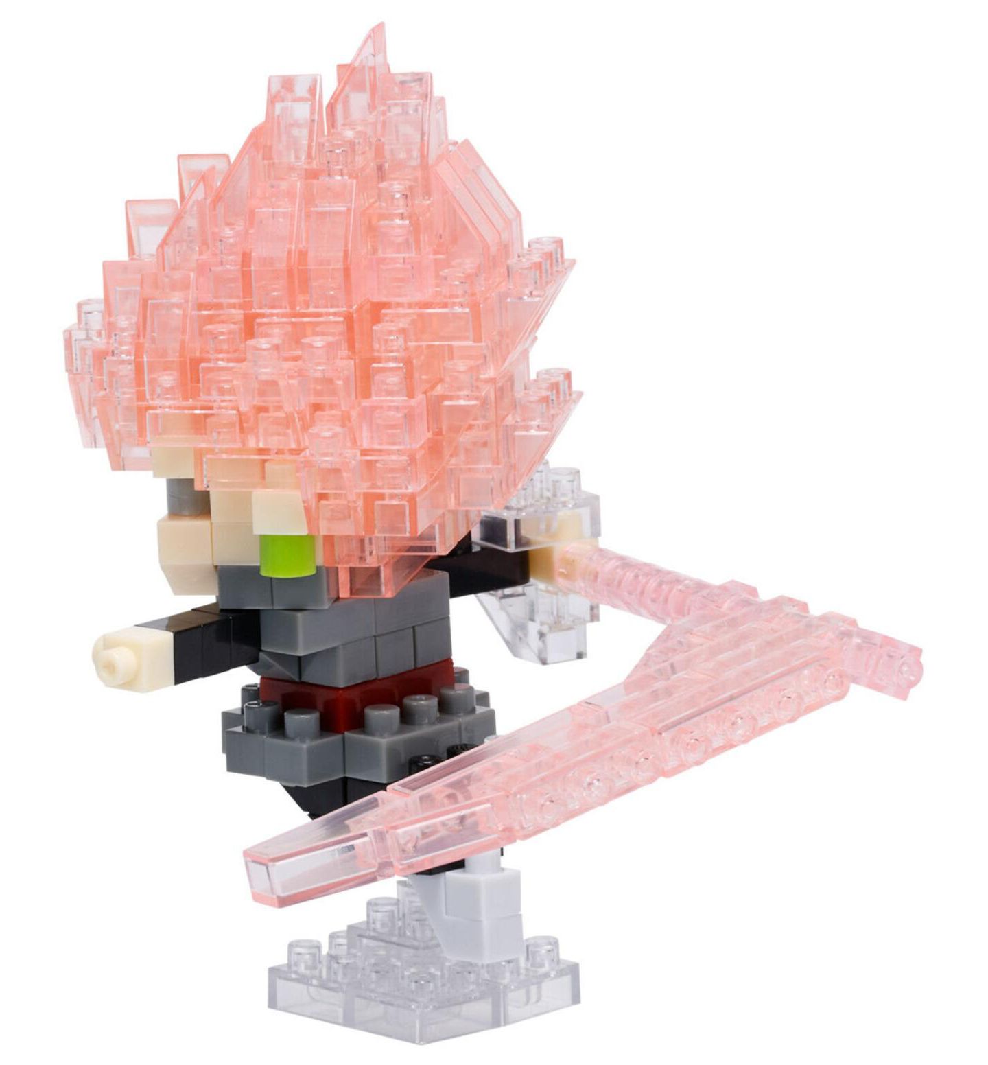 Конструктор Bandai Nanoblock Dragon Ball Super Goku Black Super Saiyan Rose, 190 деталей — фото 2