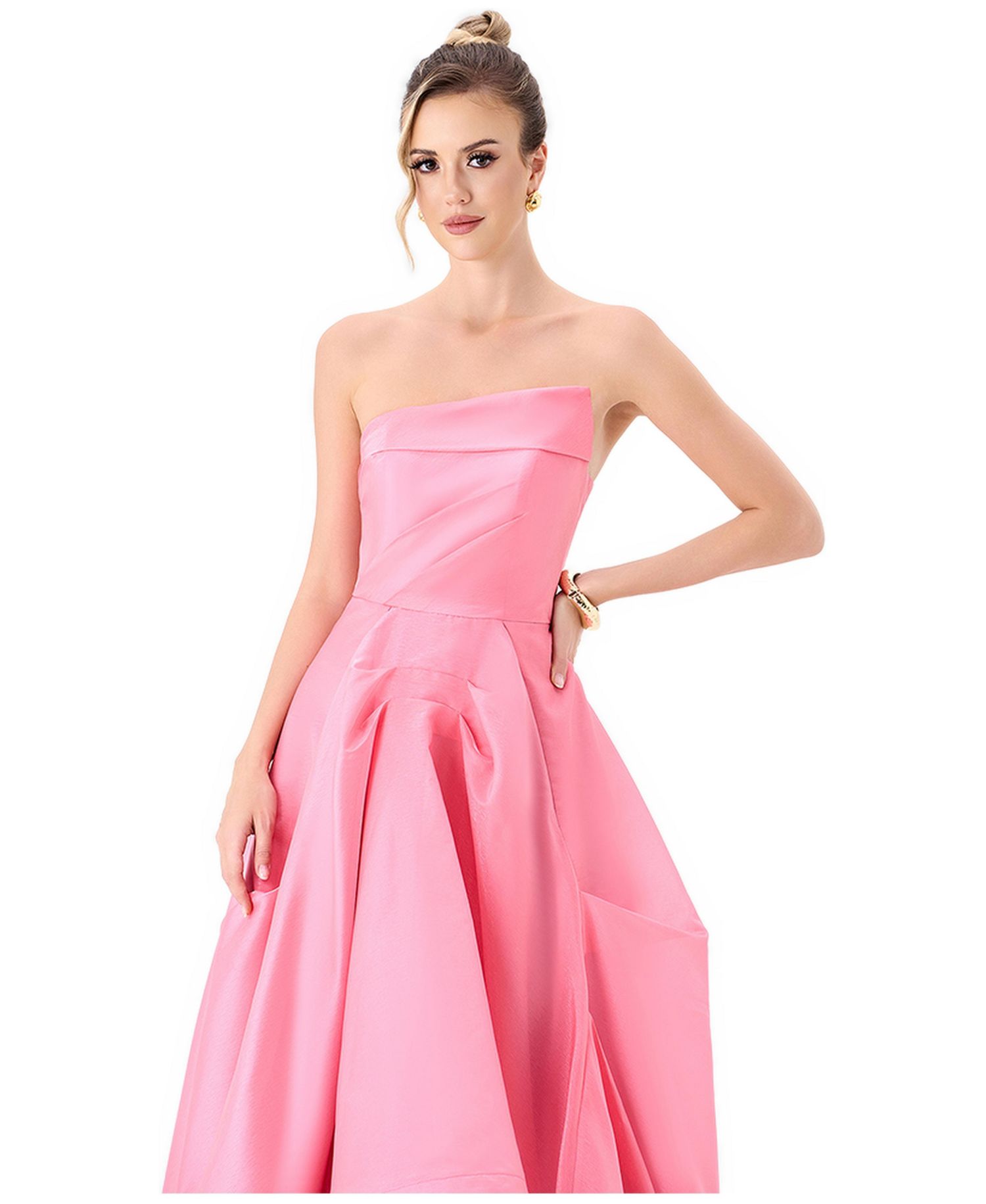 Women's Jeila Strapless Hi-Lo Gown