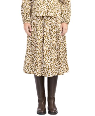 Women's Ruelle A-Line Midi Skirt