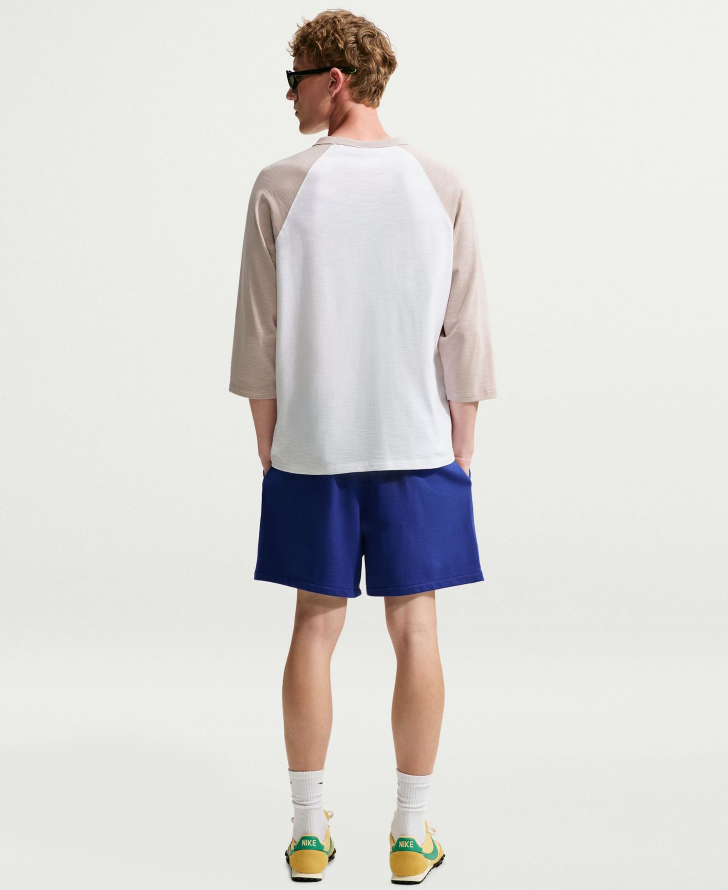 Men's Crewneck Raglan-Sleeve T-Shirt