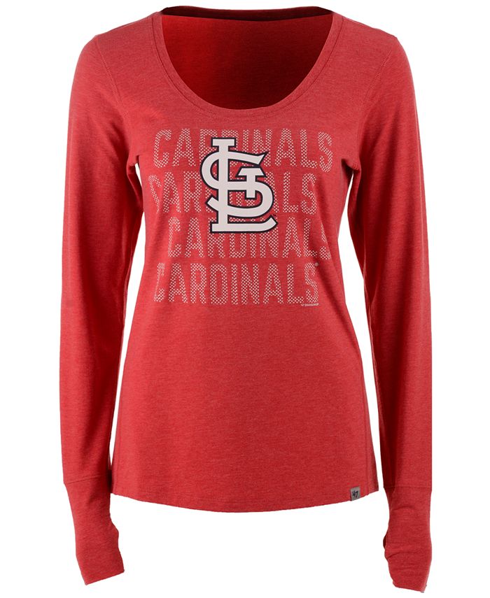 47 Brand Women's St. Louis Cardinals Forward Long-Sleeve T-Shirt