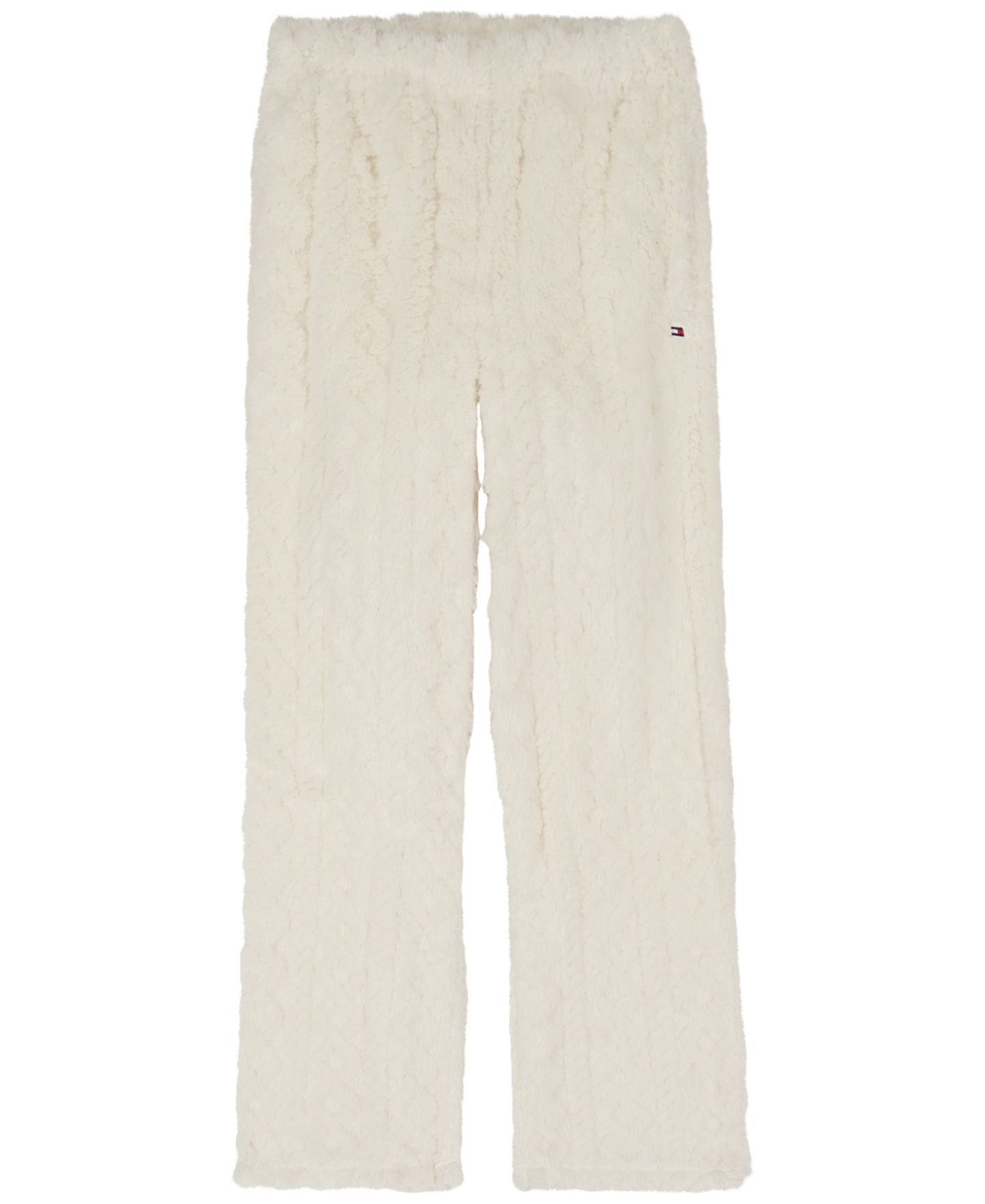 Брюки Tommy Hilfiger Sherpa Wide-Leg для девочек, цвет: Lotus — фото 4