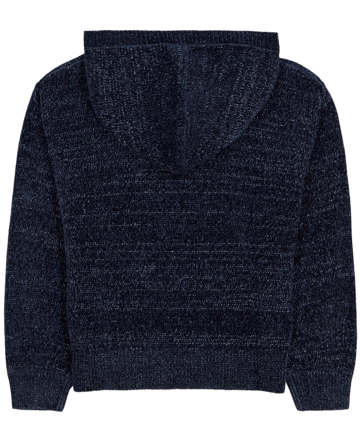 Худи Tommy Hilfiger Chenille Drop-Shoulder для девочек, цвет: Мерло — фото 8