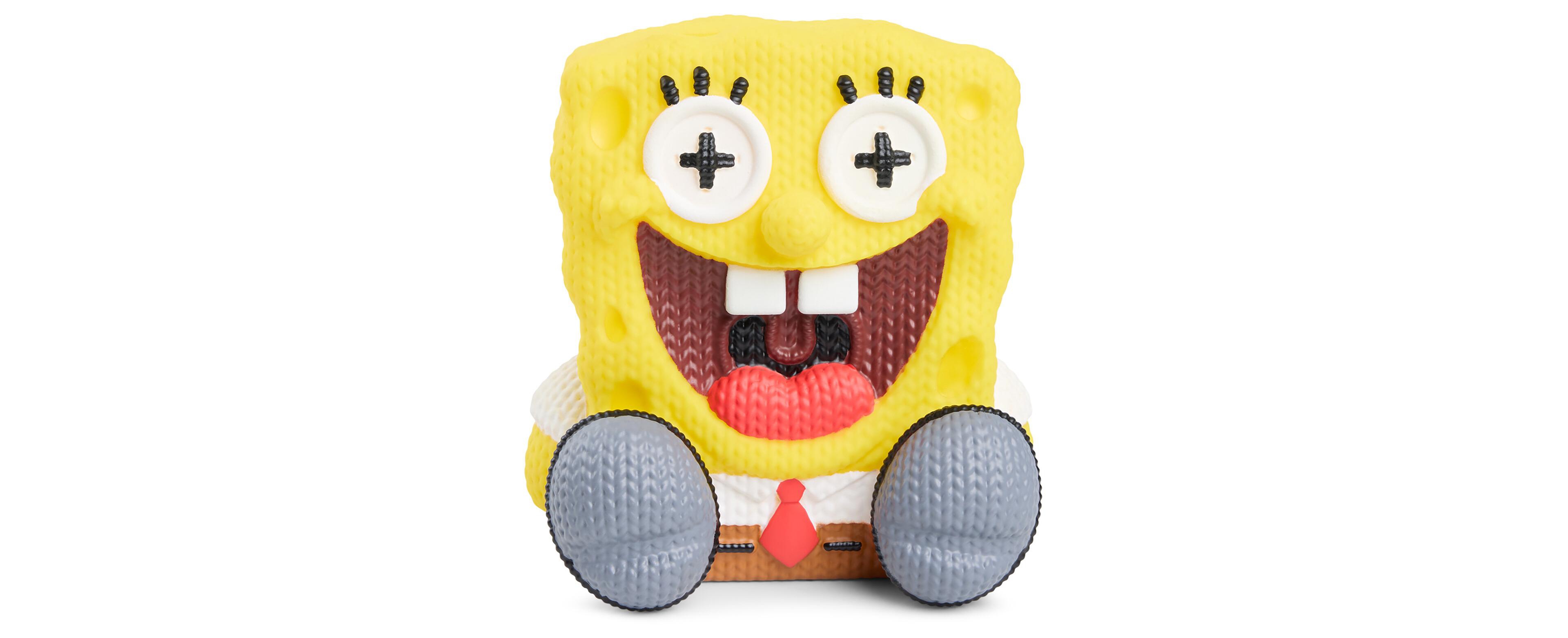 Handmade By Robots SpongeBob SquarePants Glow-In-The-Dark Limited-Edition Vinyl Figure, Ages 3+
