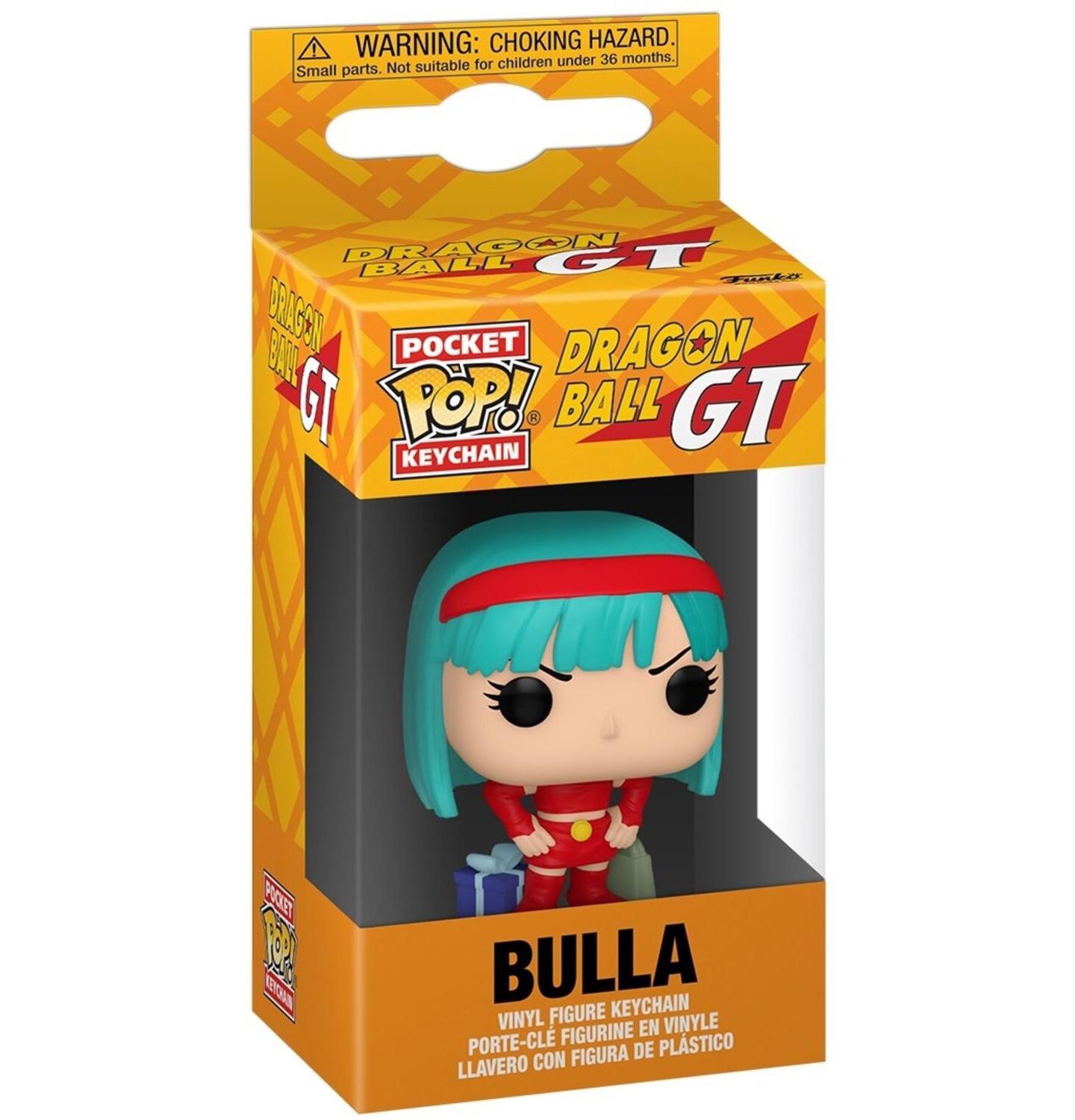 Детский брелок Funko Pop! Dragon Ball GT - Bulla 1.7" Keychain, цвет: Open Miscellaneous — фото 2