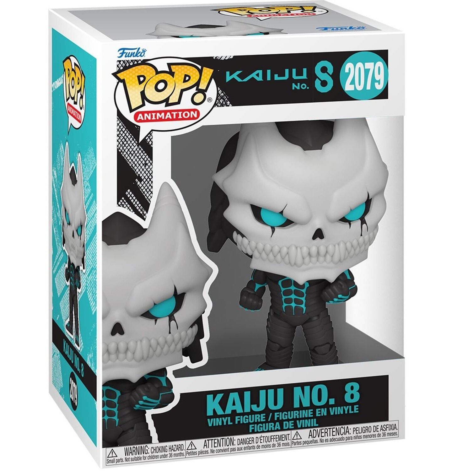 Виниловая фигурка Funko Pop! Kaiju No. 8, 3.5", в закрытой коробке, от 6 лет, цвет: Open Miscellaneous — фото 2