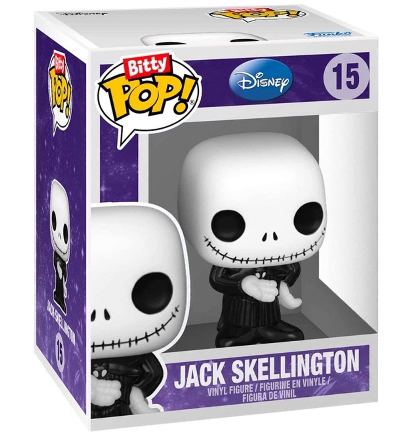 Набор фигурок Funko Bitty Pop! The Nightmare Before Christmas Jack и Sally, 2 шт, цвет: Open Miscellaneous — фото 3