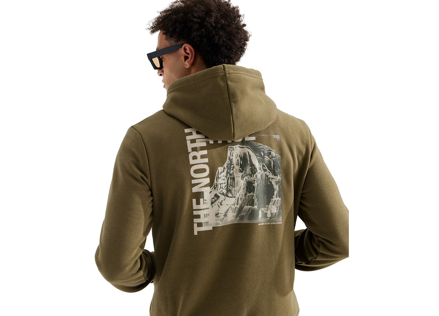 Men's Evolution Half Dome Photo Graphic Hoodie