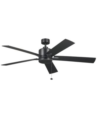 60 Lucian II Satin Pull-Chain Indoor Ceiling Fan