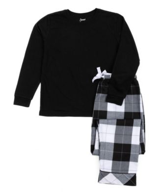 Toddler Boys' and Girls' 2T-5T Holiday Flannel-Plaid Top and Pants, 2-Piece Set