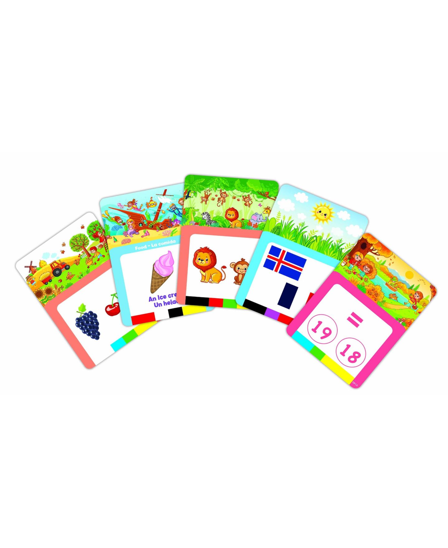 Детская игрушка Lexibook Bilingual interactive card reader, Spanish and English, 150 double sided cards — фото 2