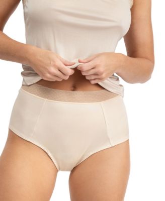 Women's High-Waisted Soft Silk Briefs