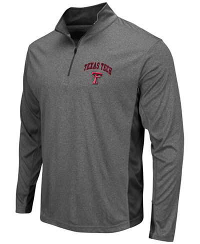 Colosseum Men's Texas Tech Red Raiders Ridge Runner Quarter-Zip Pullover