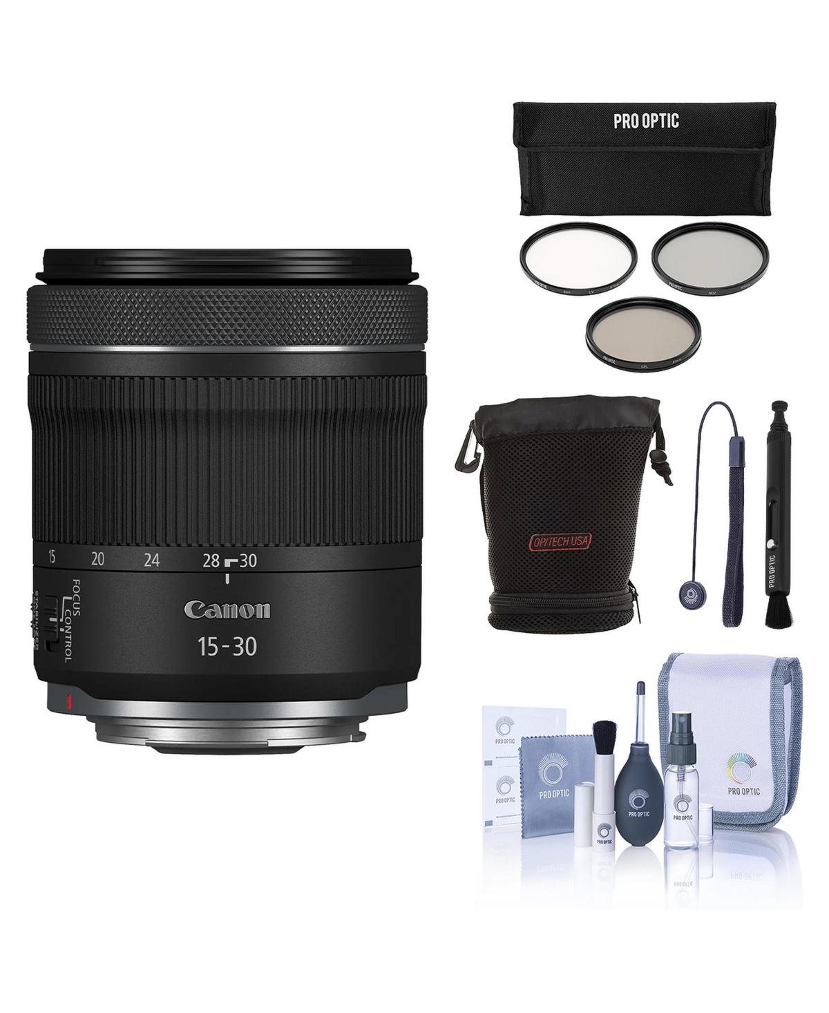Canon Rf 15-30mm f/4.5-6.3 Is Stm Wide-Angle Zoom Lens for Canon Eos R-Series