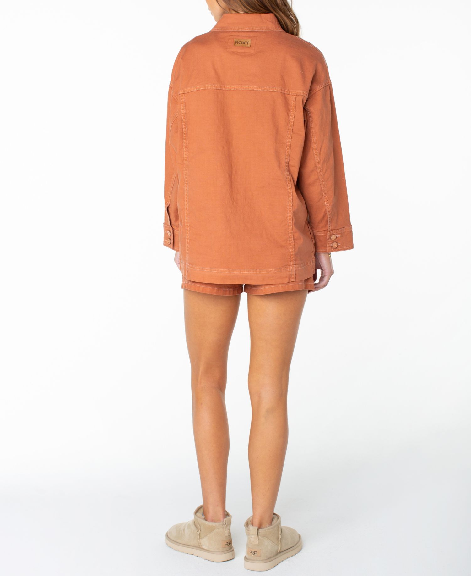 Women's Lost Treasure Oversized Vintage-Inspired Shirt Jacket