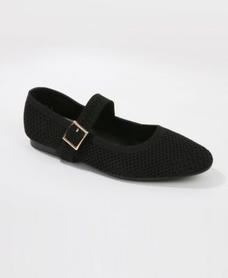 Sawyer Knit Mary Jane Ballet Flats