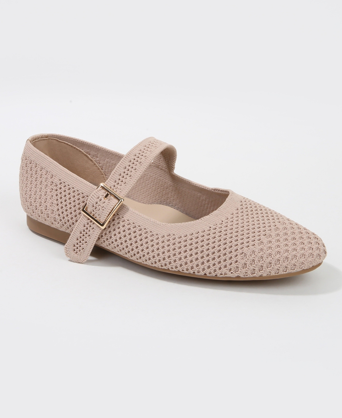Berness Sawyer Knit Mary Jane Ballet Flats