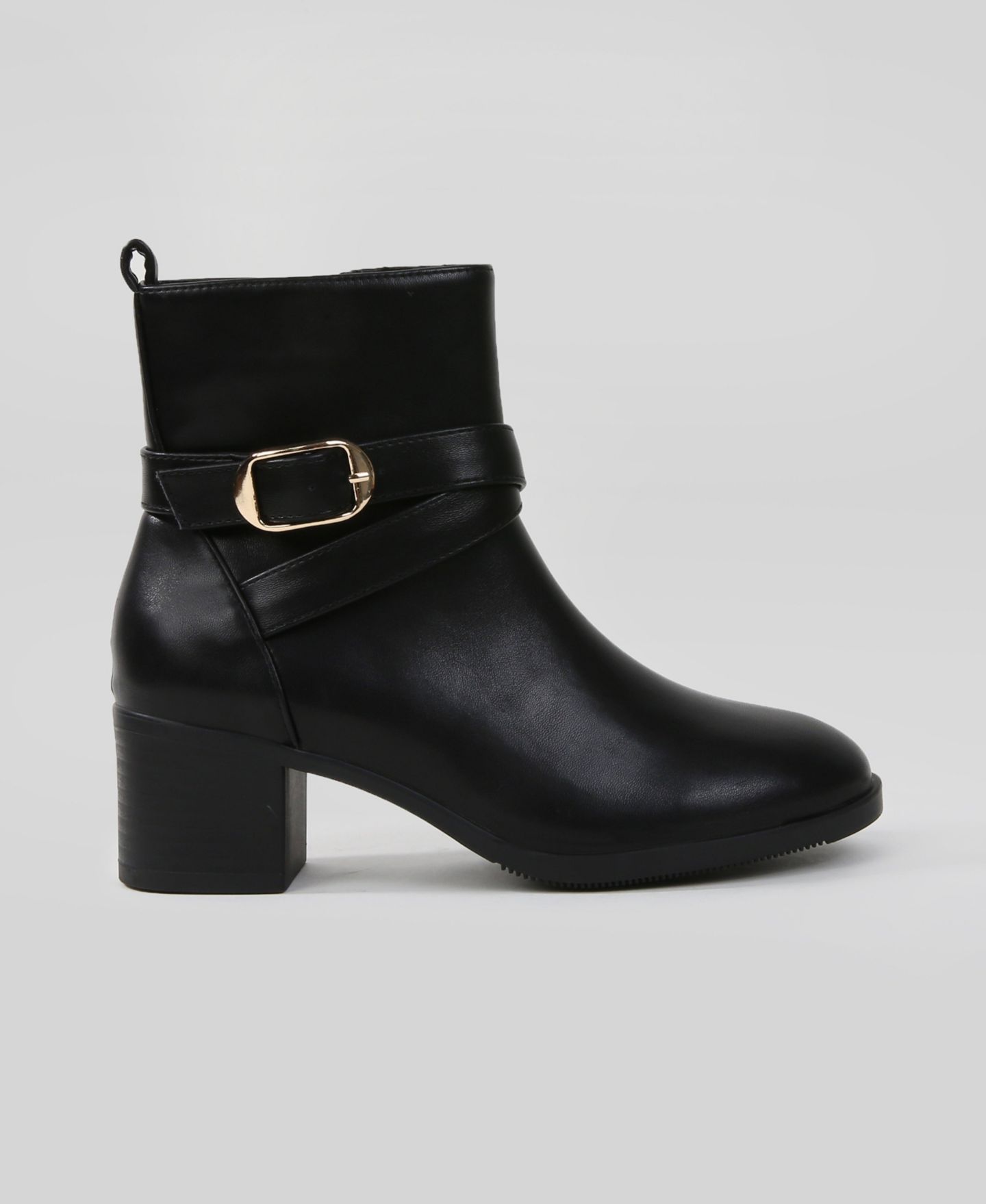 BERNESS Madeline Wrap Strap Bootie, цвет: Чёрный — фото 3