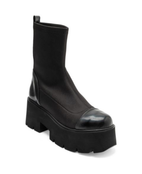 Женские ботинки Prologue Shoes Jadelina Scuba Platform Sock Boot, цвет: Чёрный