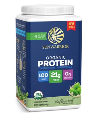 Warrior Blend Protein Powder, Unflavored, 21 Gram Protein, 28 Servings