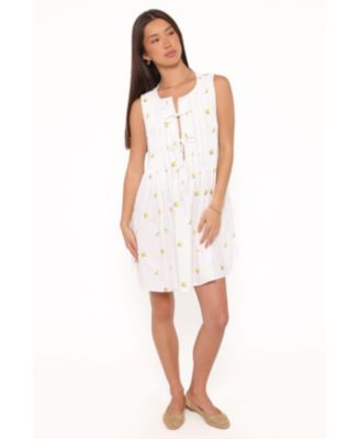 Women's Madeline Floral-Print Crewneck Mini Dress