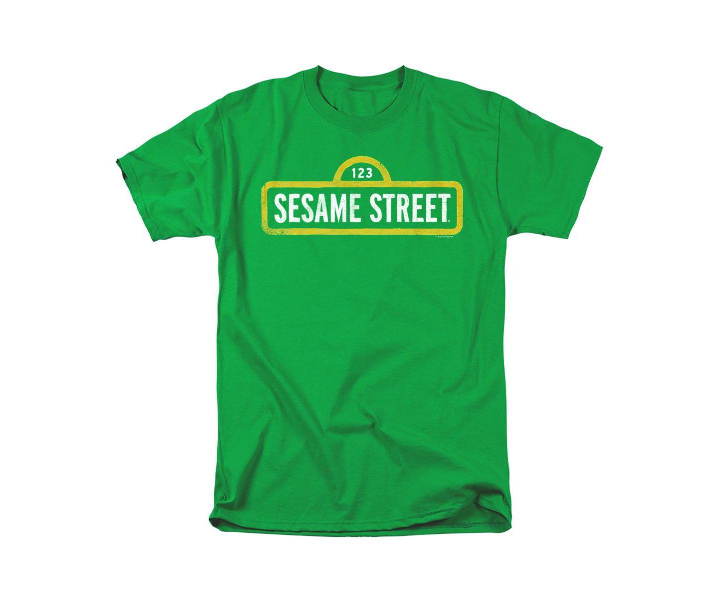 Мужская футболка Sesame Street Retro Graphic, цвет: Зелёный — фото 1