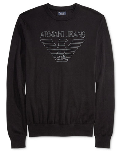 Armani Jeans Men's Logo Sweater