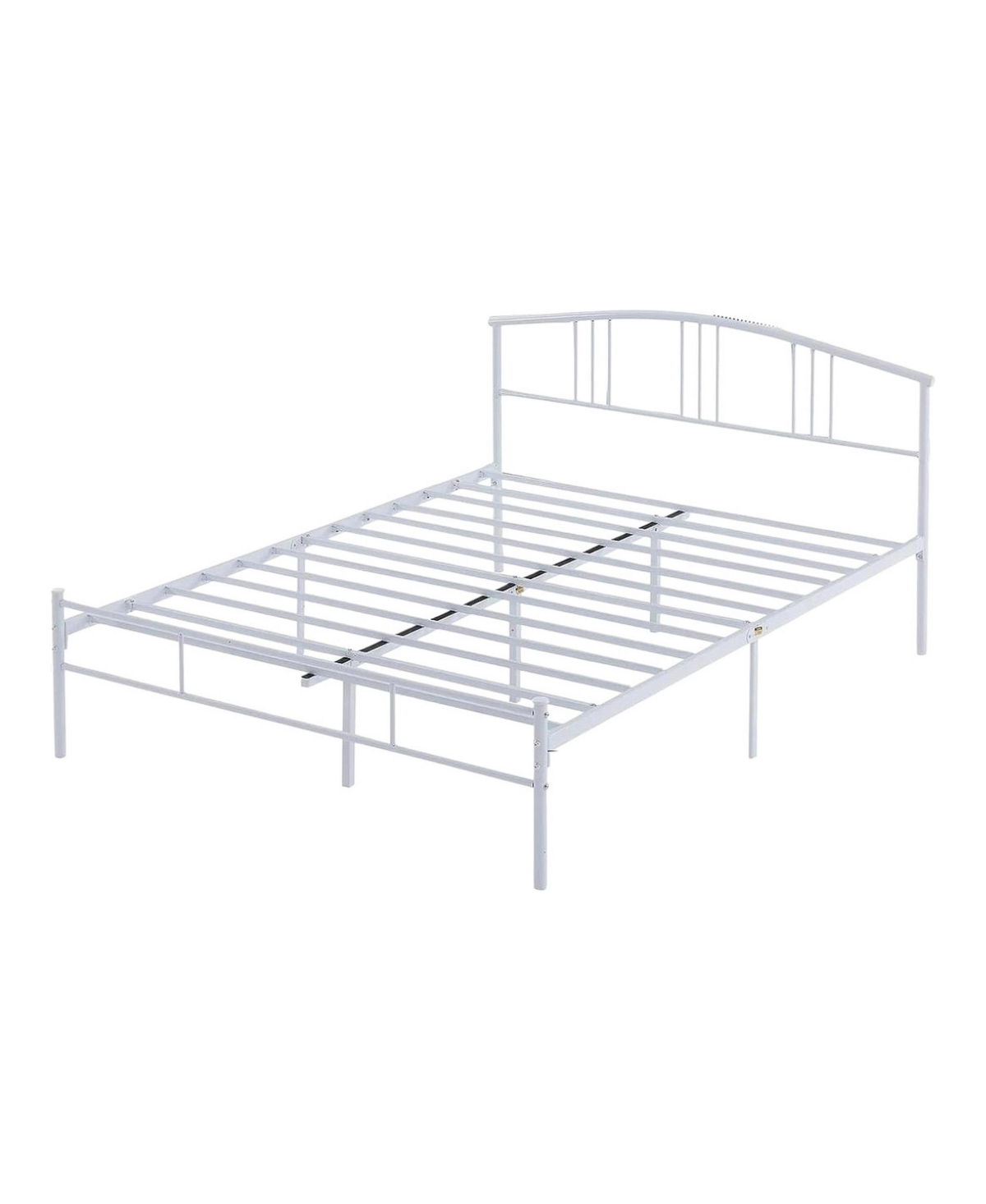 Slickblue Metal Bed Frame with Arched Headboard and Platform Base