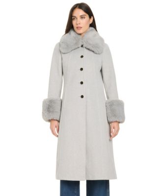 Women's Single-Breasted Maxi Coat