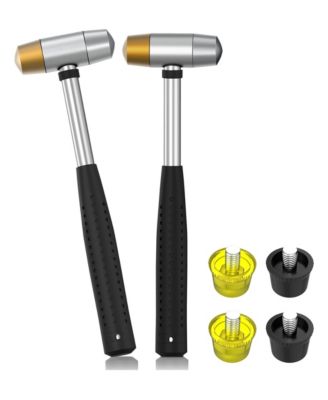 Mallet with replaceable heads