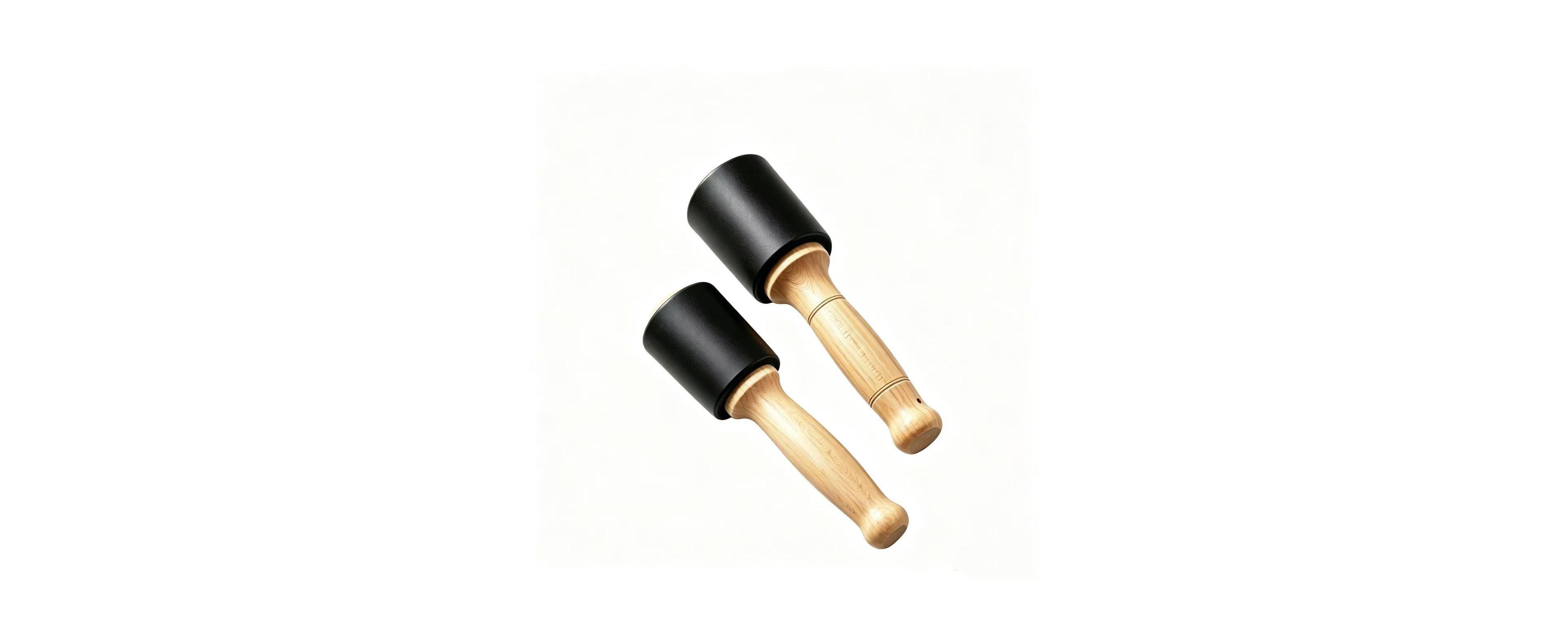 Xdovet Polyurethane Soft Face Mallet Low Rebound Anti-vibration Hammers for Leather Embossing