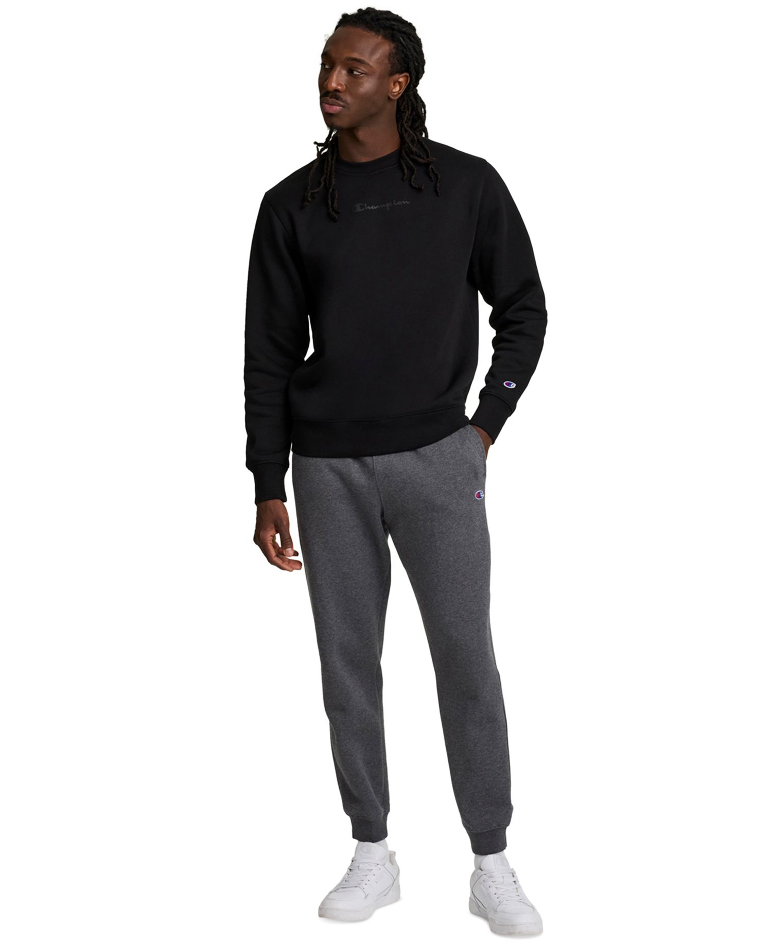 Men's Midweight Regular-Fit Fleece Joggers Pants
