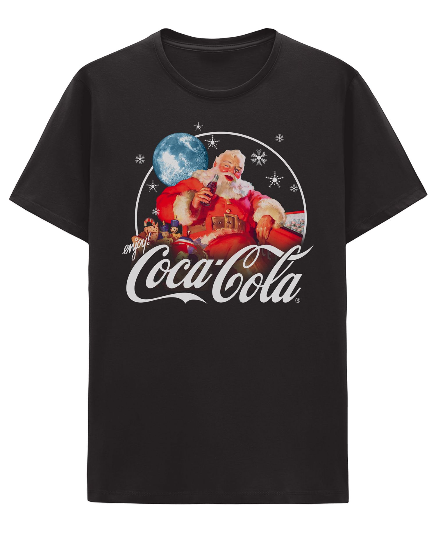 Men's Vintage Santa Coke Graphic T-Shirt