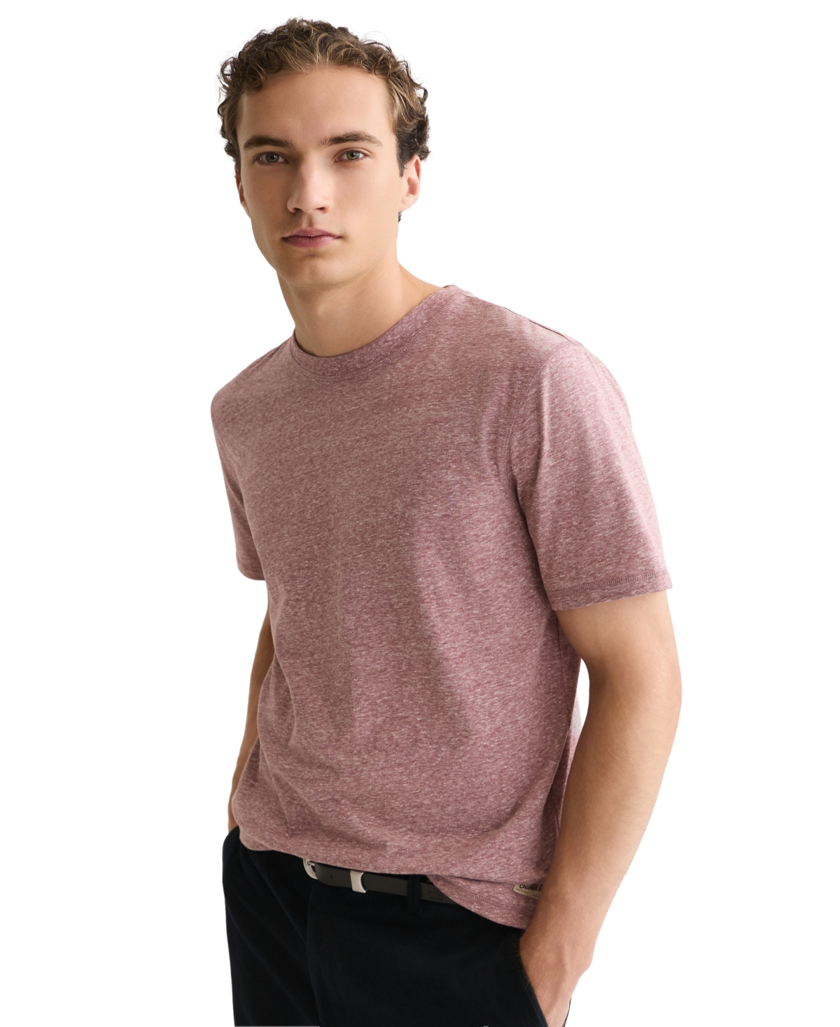 Scotch & Soda Men's Melange Regular-Fit Crewneck T-Shirt