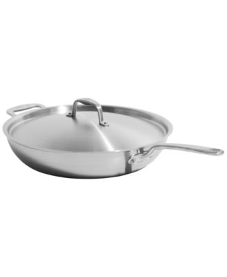 Stainless Steel 6-Quart Weeknight Pan with Lid
