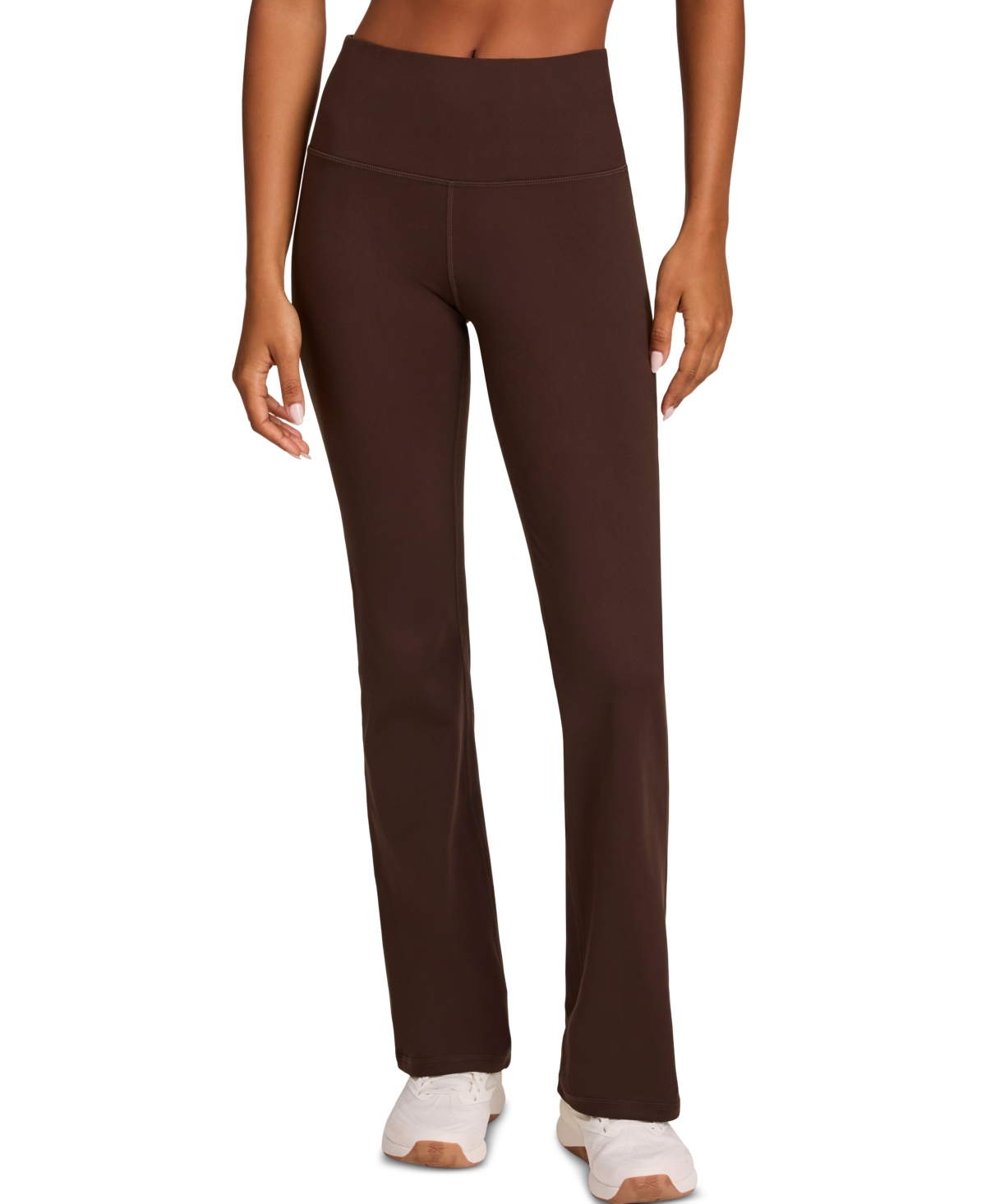 Reebok Women's Id Train High-Rise Bootcut Leggings - Vector Espresso