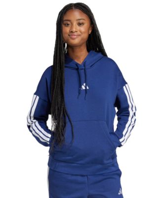 Women's Essentials 3-Stripes Fleece Hoodie