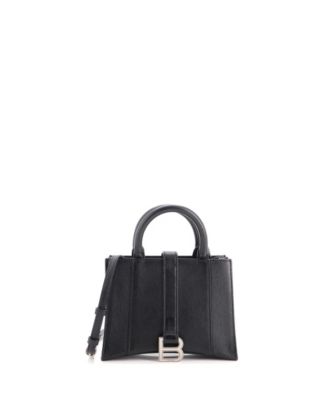 XS Hourglass East West Tote Leather