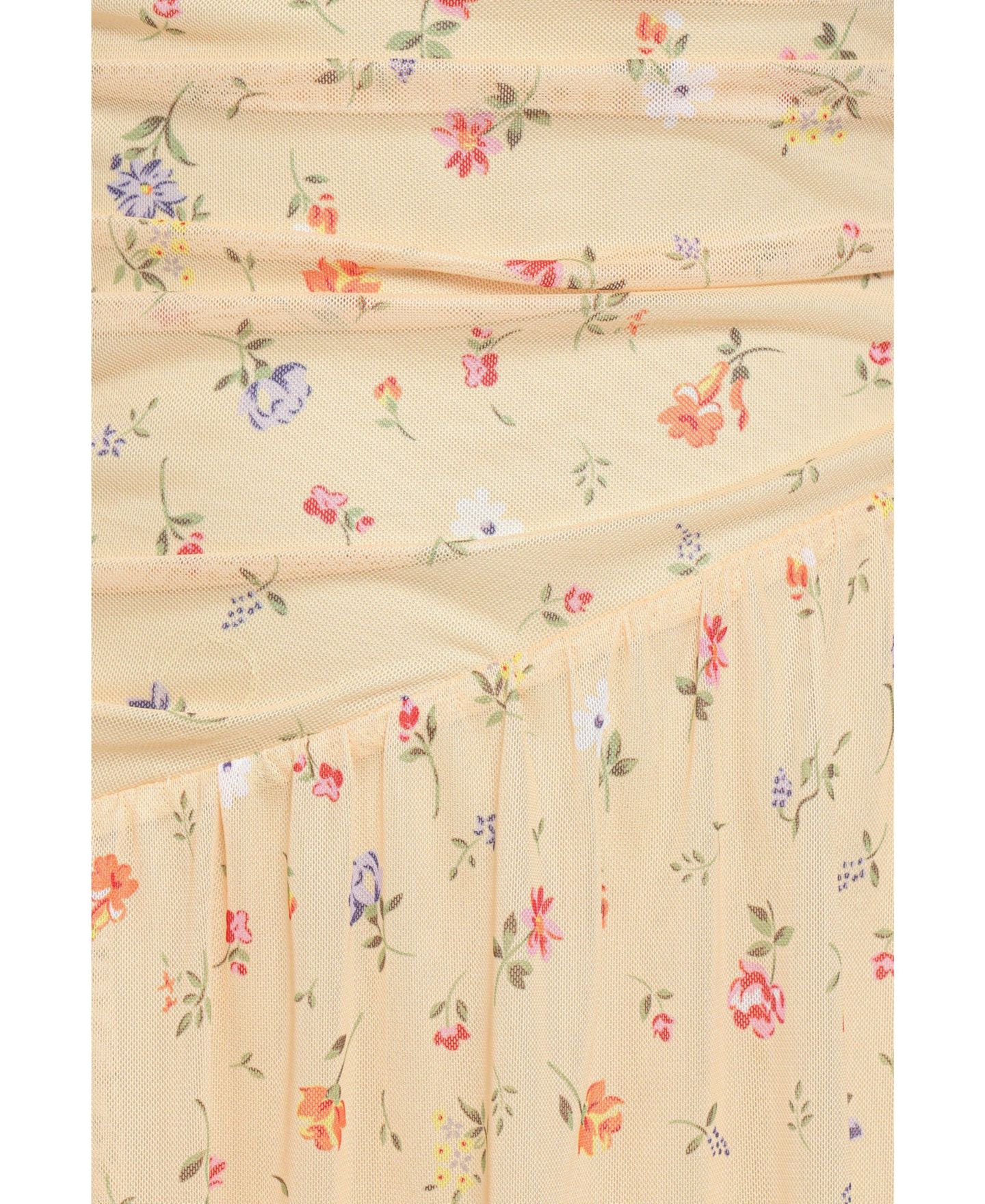 Женское платье Petal and Pup Calypso Strapless Floral-Print Maxi, цвет: Жёлтый — фото 8