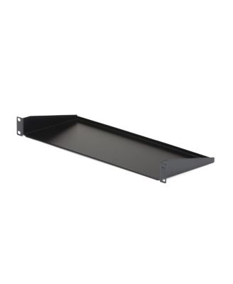 1U 7" Depth Universal Fixed Rack Mount Shelf