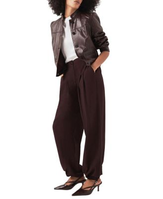 Women's Balloon Leg Elasticated Trousers