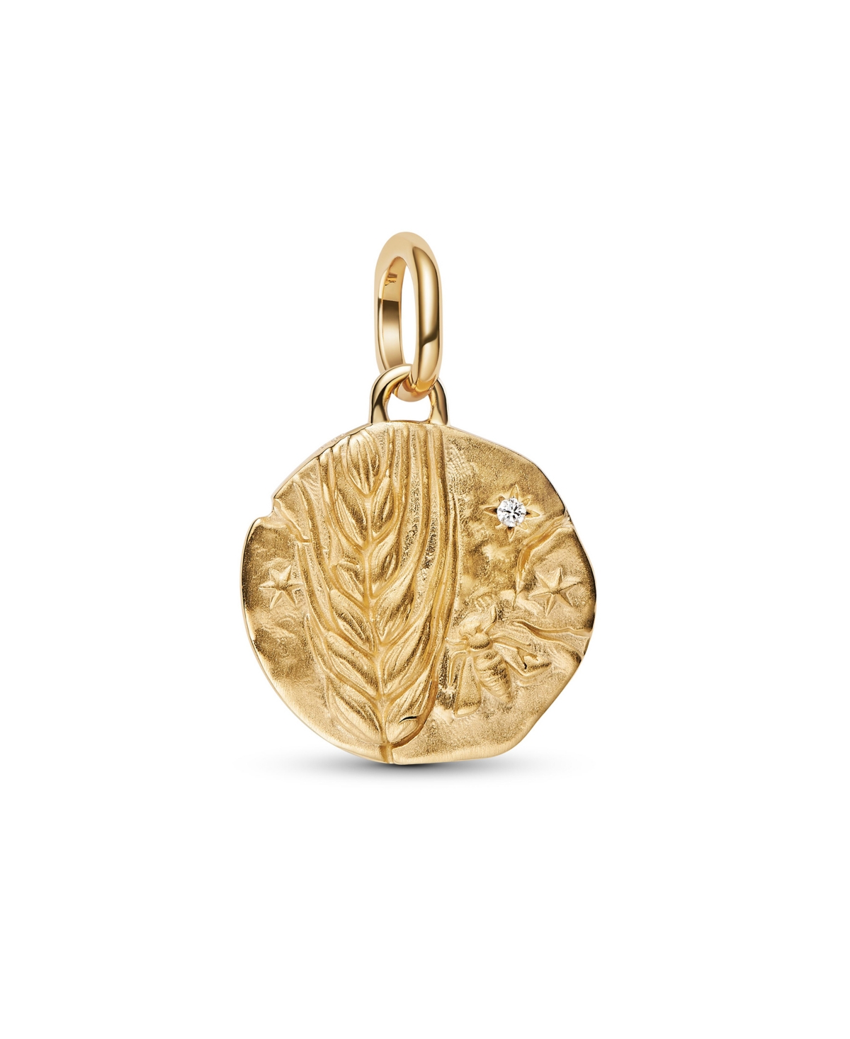 Pandora Me Cubic Zirconia Wheat Charm - Clear