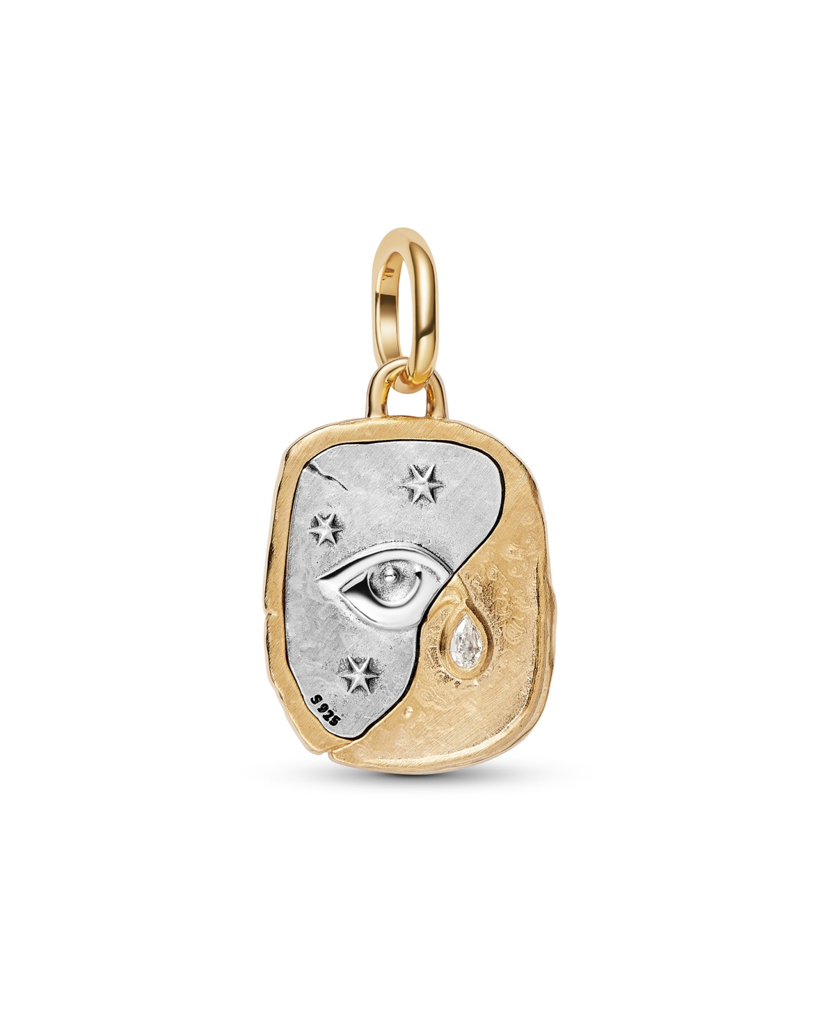 Pandora Cubic Zirconia Eye Medallion Charm