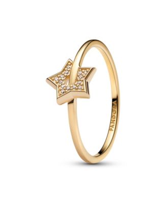 Lab-Grown Diamond Pav&eacute; Star Ring (0.03 ct. t.w.) in 14k Gold