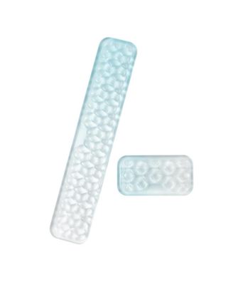 Silicone Gel Keyboard Mouse Wrist Rest Set Comfort Support For Office Gaming
