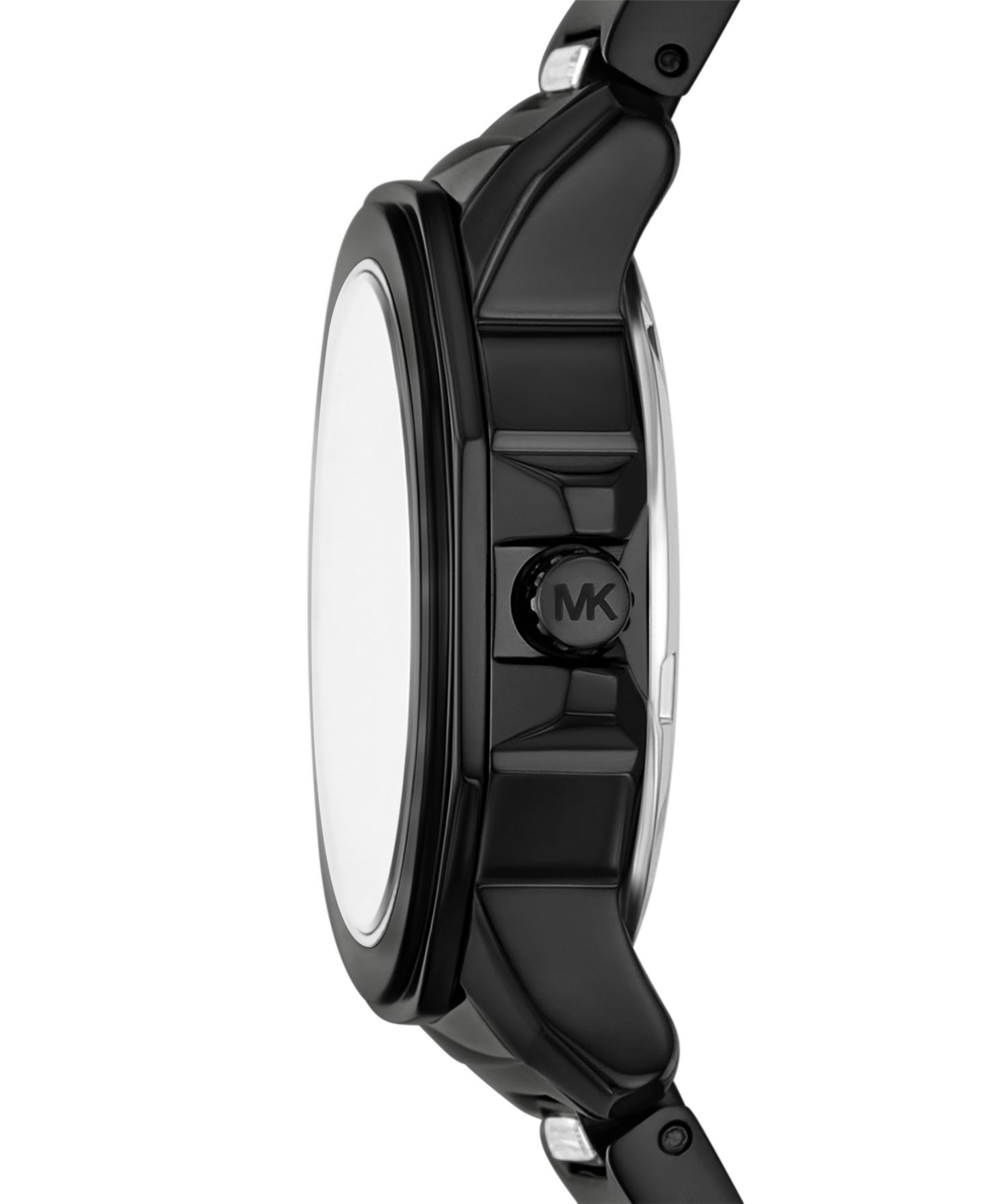 Женские часы Michael Kors Quartz Analog Black Stainless Steel Bracelet Watch 28mm — фото 2